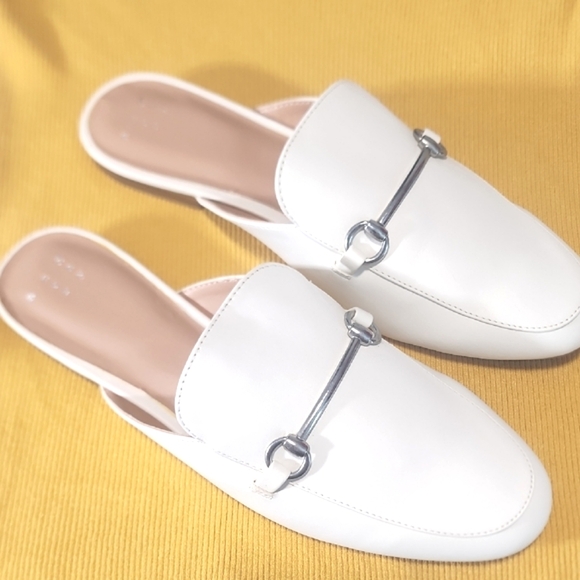 a new day Shoes - A New Day Women's Off White Slip-On Loafers. 8.5